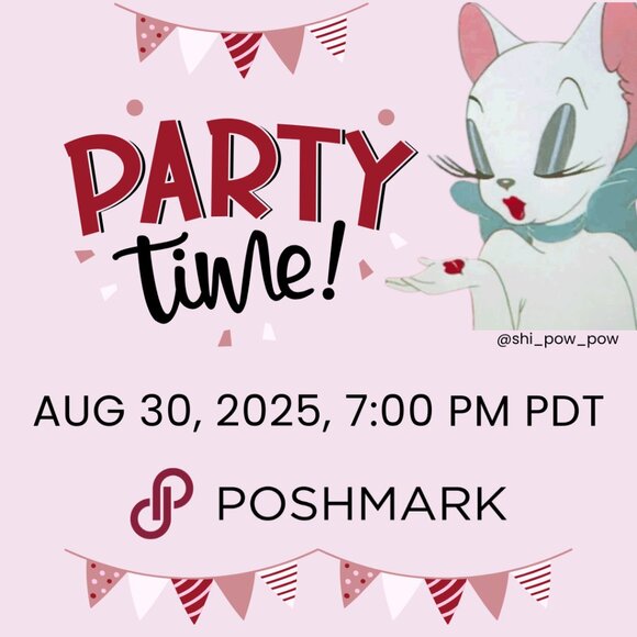 🥳 Get ready to party! 🎉 8/30/25 at 7:00 PM PST 🎉 - Picture 1 of 3